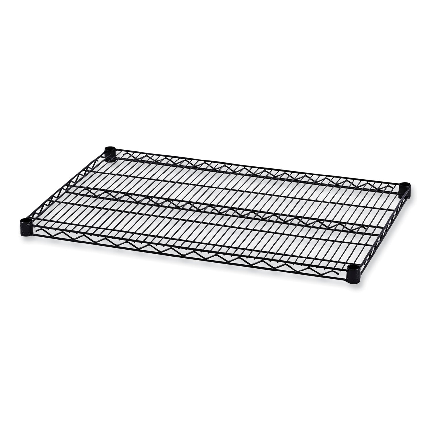 Alera Industrial Wire Shelving Extra Wire Shelves, 36w x 24d, Black, 2 Shelves/Carton