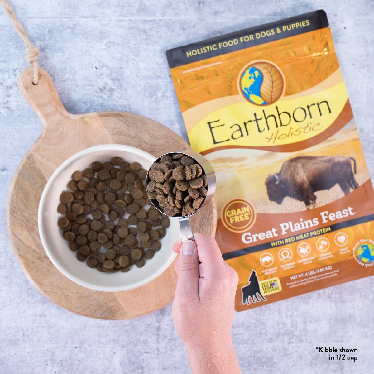 Earthborn Holistic Great Plains Feast Grain-Free Natural Dry Dog Food