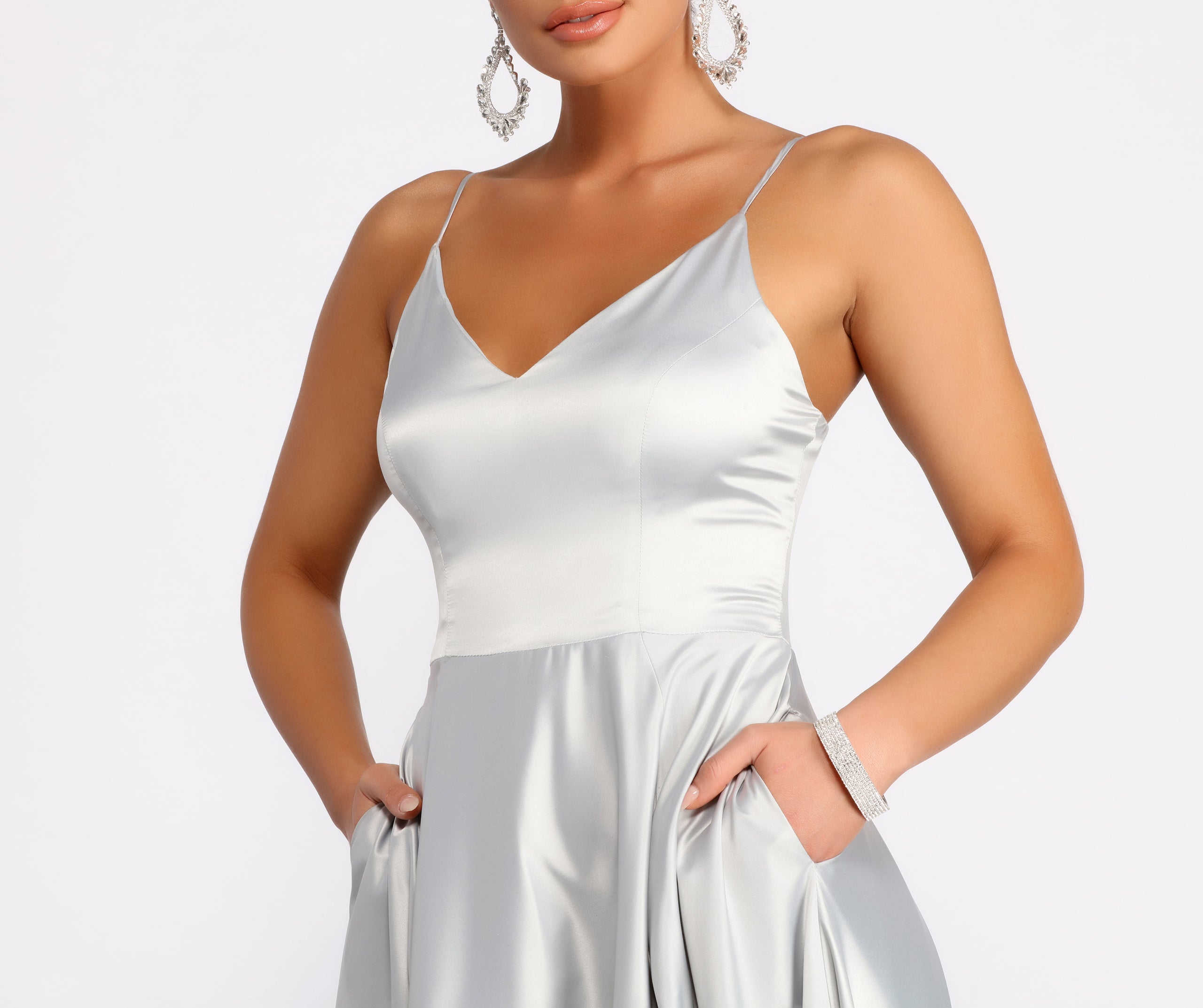 Juliet Formal High Slit Dress 2