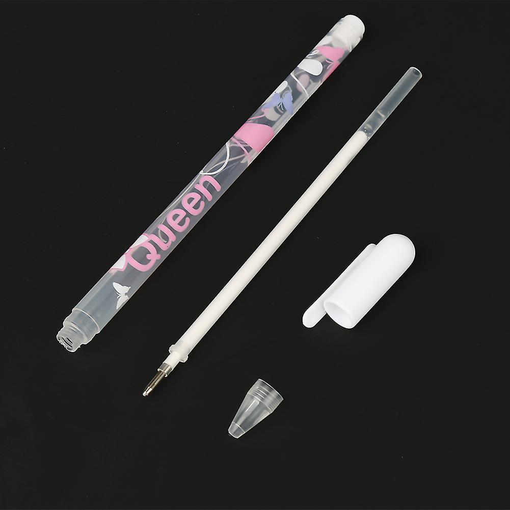 4pcs/set 0.8mm White Ink  Gel Pen Greeting Card  Marker Pens Writing Supplies