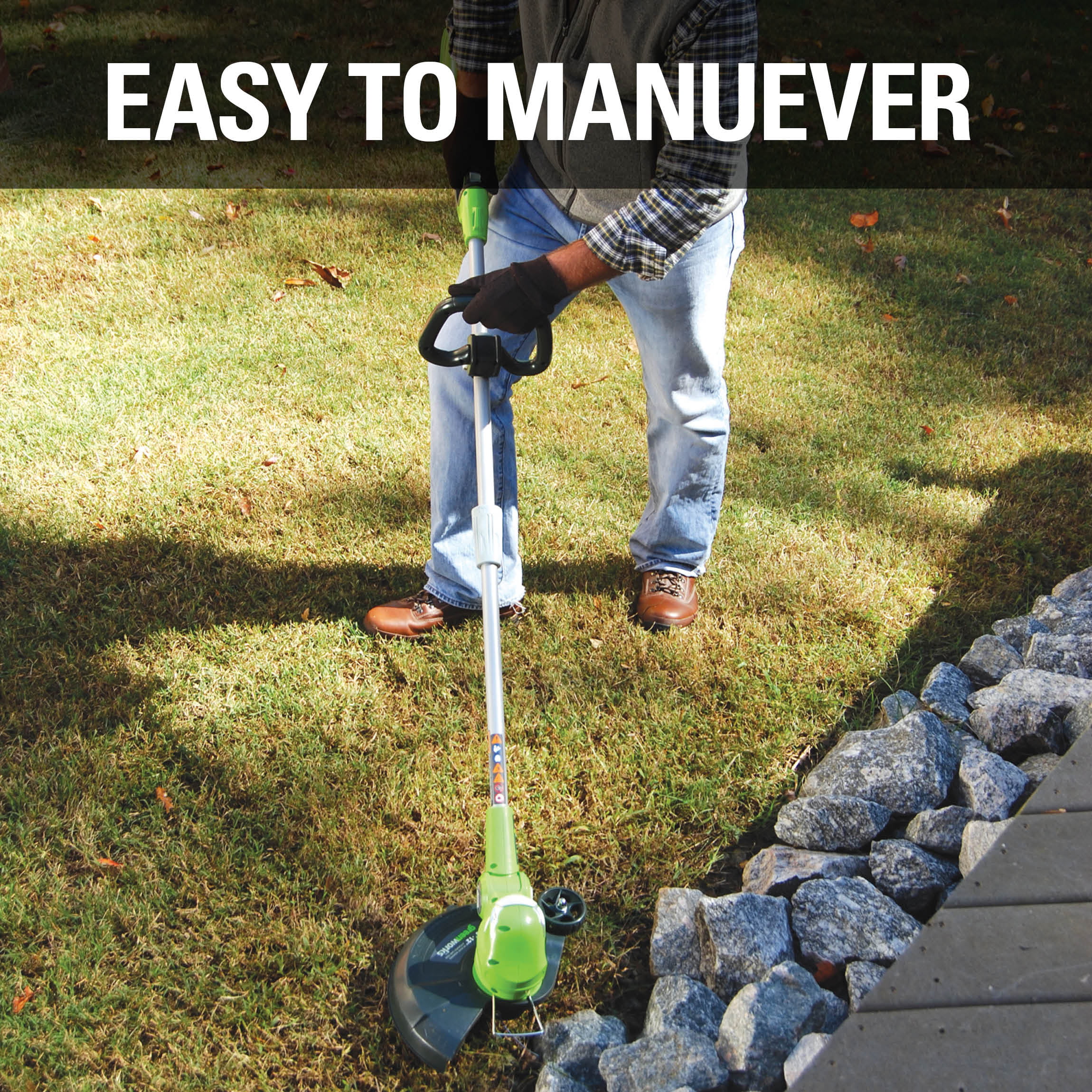 Greenworks G-MAX 40V Lithium-Ion 13-inch Cordless String Trimmer/Edger (Tool Only) 21332