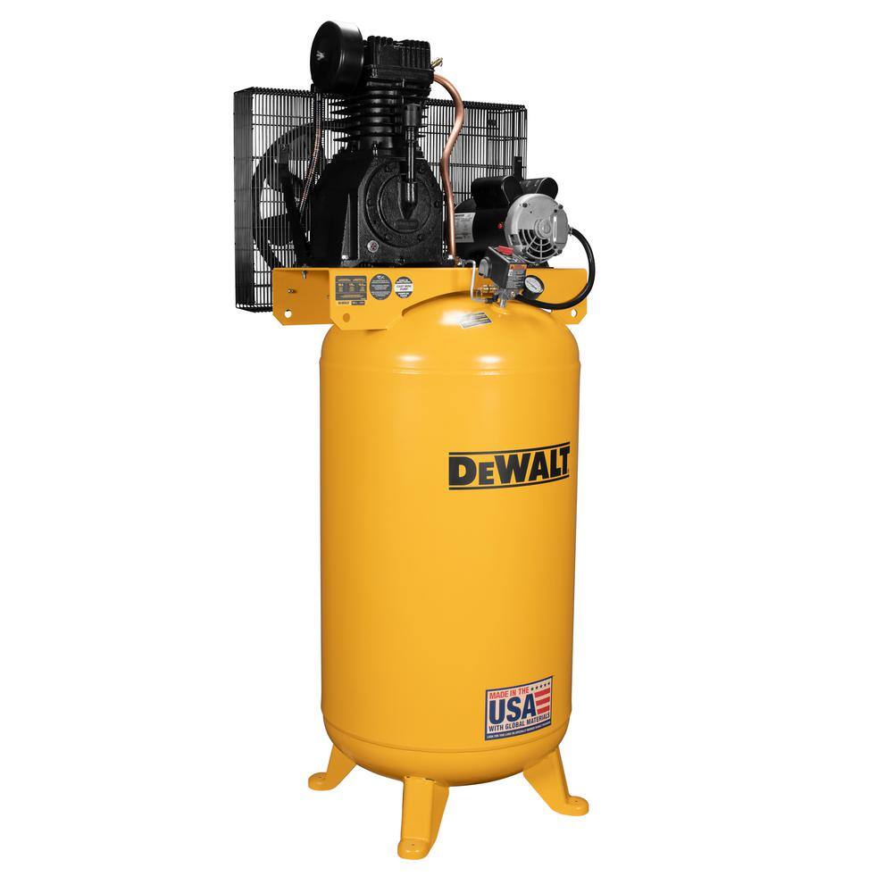 DW 80 Gal. Two Stage 5.0 HP 175 PSI Stationary Electric Air Compressor DXCM803.COM