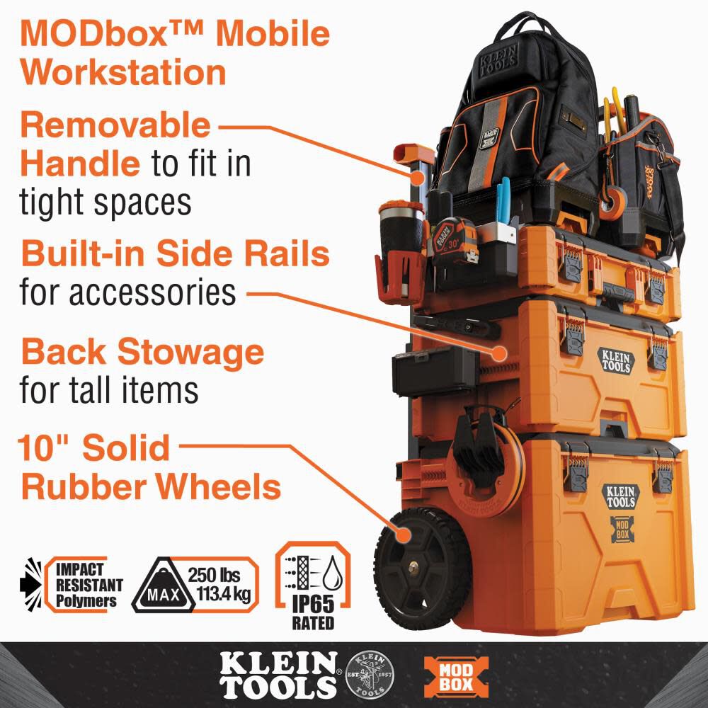 Klein Tools MODbox Rolling Toolbox 54802MB from Klein Tools