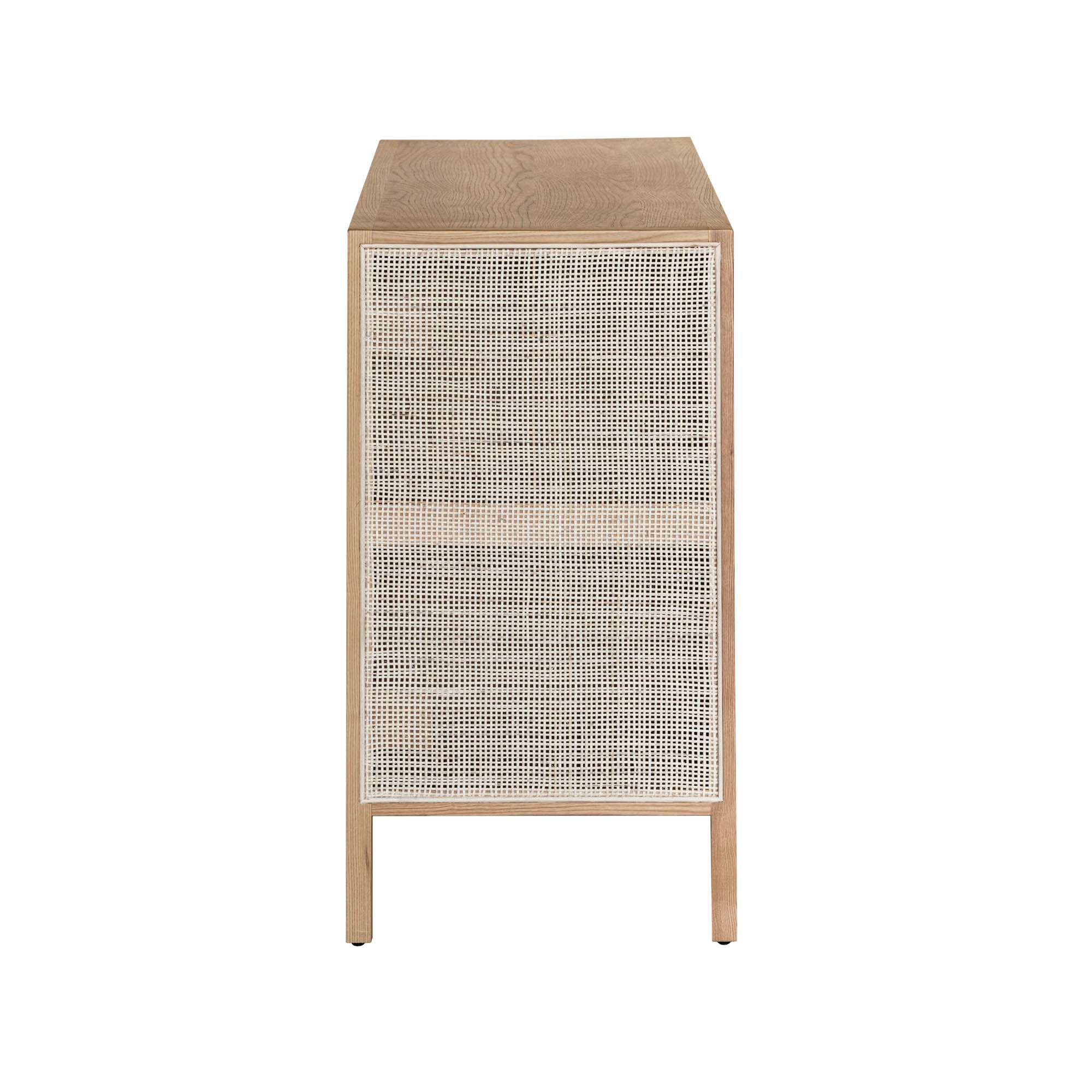 Rattan 3 Door Sideboard - Natural