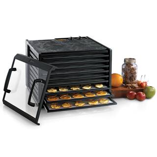 Excalibur 9-Tray Electric Food Dehydrator with Clear Door Adjustable Temperature Settings and 26-Hour Timer 3926TCDB