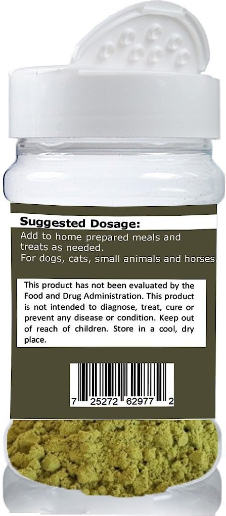 The Petz Kitchen Green Lipped Mussel Omega 3 and 6 Joint and Inflammation Support Dog and Cat Supplement