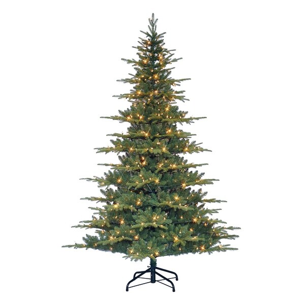 Puleo International 7.5 ft. PreLit Artificial Utah Fir Tree