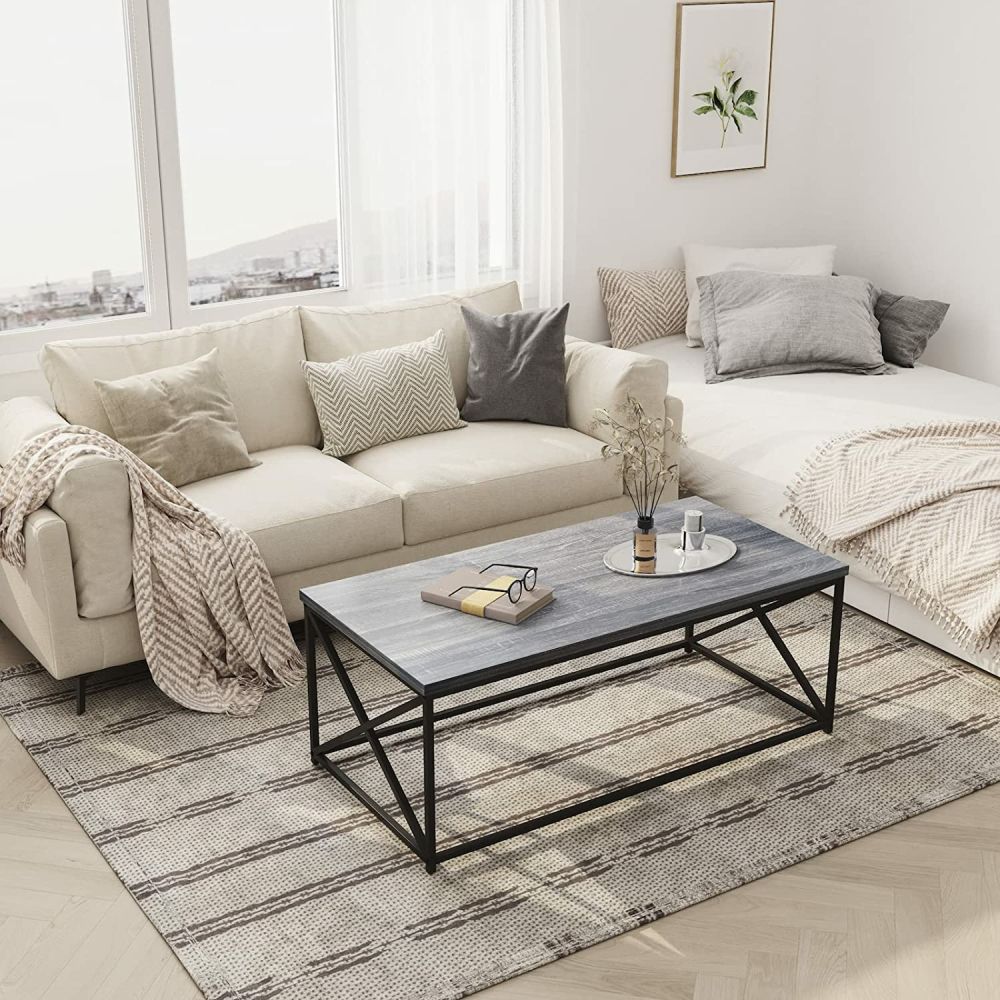 Year Color Modern Rectangle Farmhouse Coffee Table