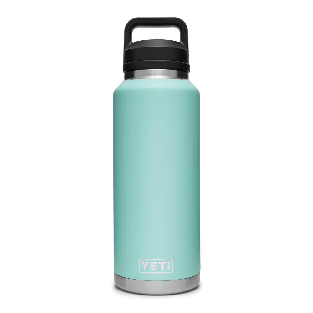 Yeti Rambler Bottle with Chug Cap 46oz, Seafoam