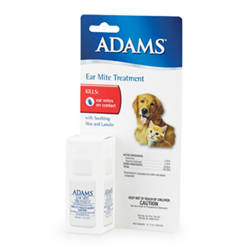 Adams Ear Mite Treatment for Dog and Cats 0.5oz