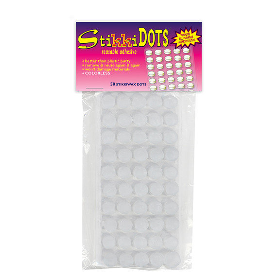 Stikkiworks STK02050 Stikki Wax Dots 50 Per Bag