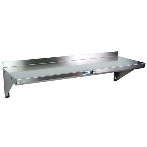 John Boos EWS8-1684 Stainless Steel Wall Shelving - 84