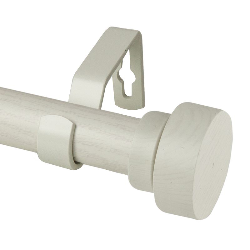 Rod Desyne 1 Bonnet Faux Wood Curtain Rod