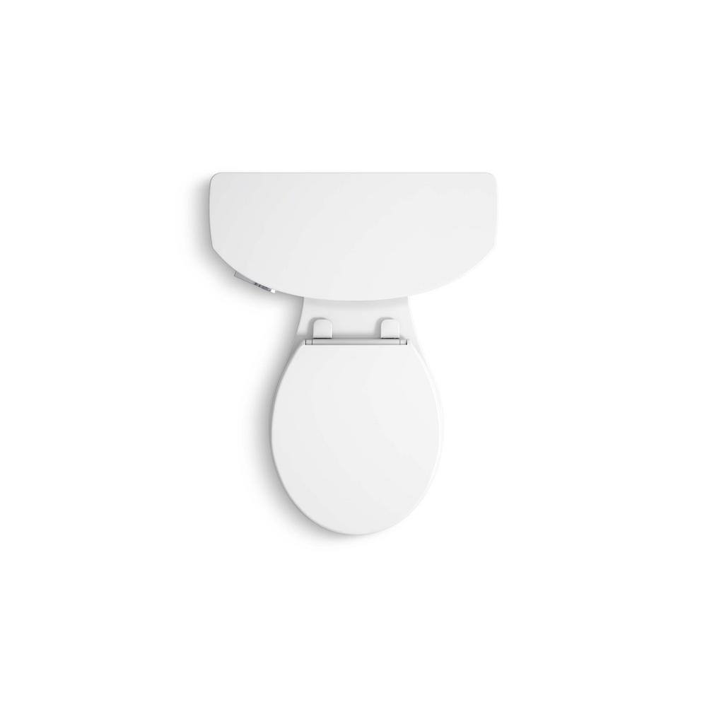 KOHLER Cimarron Rev 360 2-Piece 1.28 GPF Single Flush Round-Front Complete Solution Toilet in White Seat Included (9-Pack) K-31668-9-0