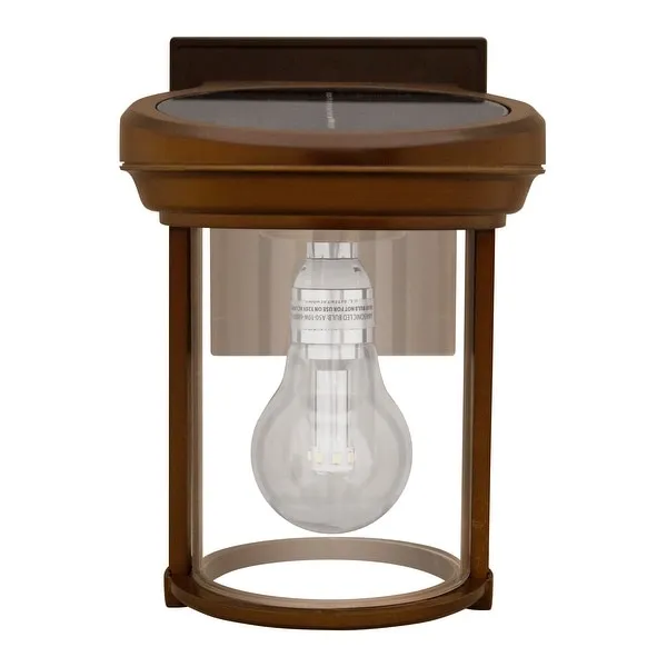 Grayton Solar Coach Lantern - Wall Mount - 3 Color Options by Havenside Home