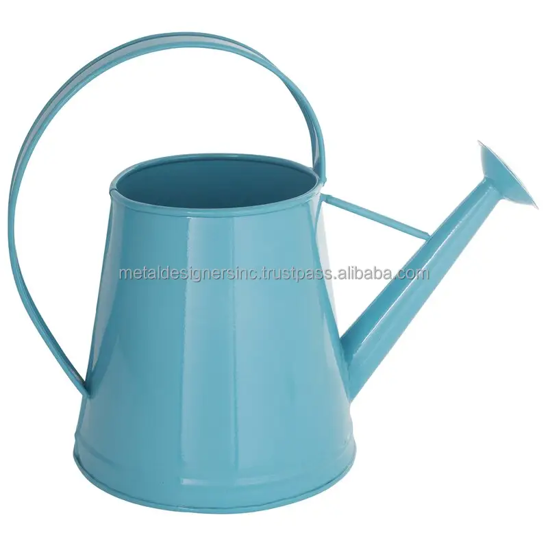 Metal Watering Cans unique colors combination home and garden plants watering can irrigation metal cans