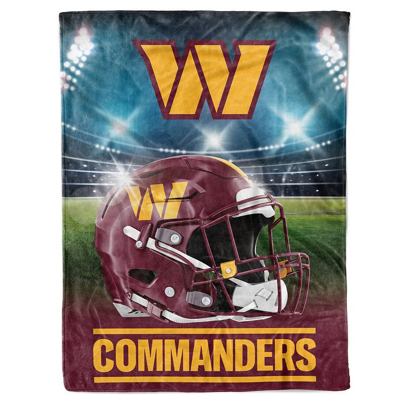 Washington Commanders 60 x 80 Stadium Lights Blanket