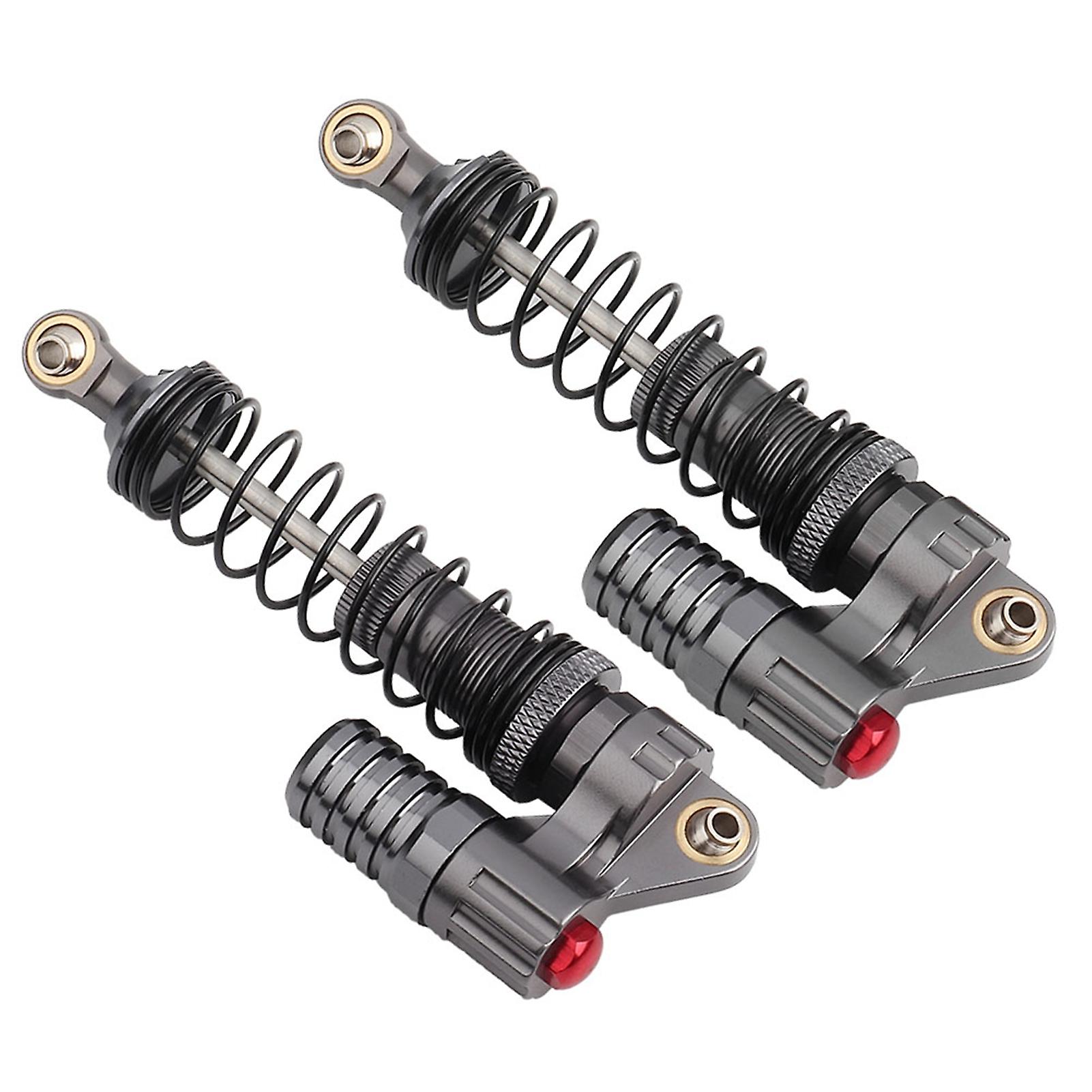 2pcs Metal Shock Absorber Damper For Scx10 Axial D90 Trx-4 1/10 Scale Rc Crawler Car