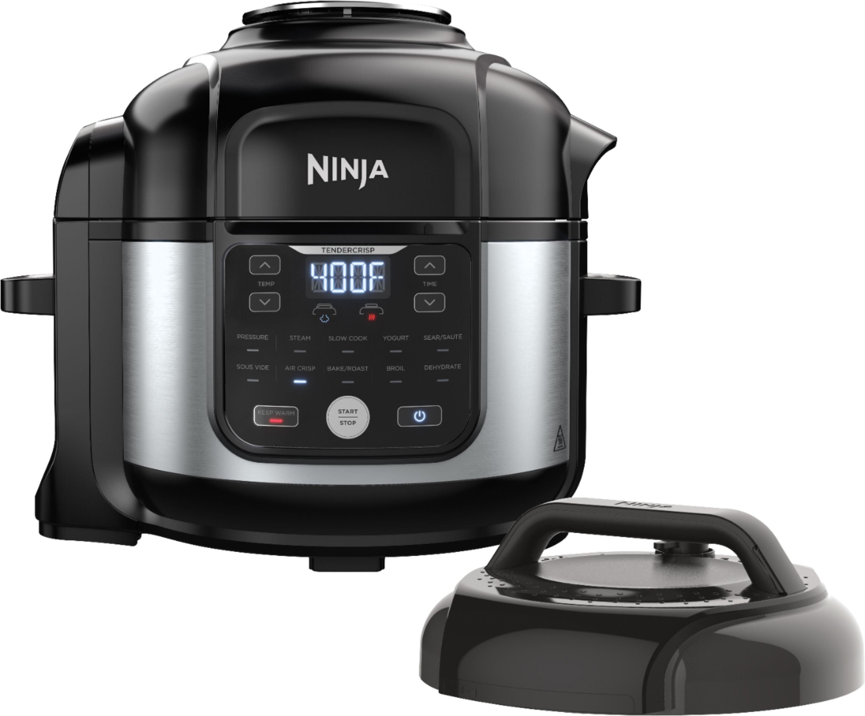 Ninja Foodi FD302 11-in-1 6.5-Qt Pro Pressure Cooker + Air Fryer