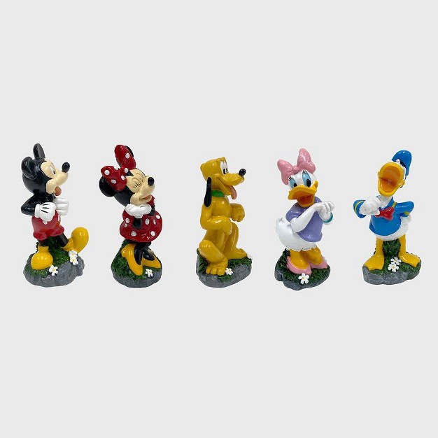 Disney 5pk Polyester Mini Garden Statuette Set