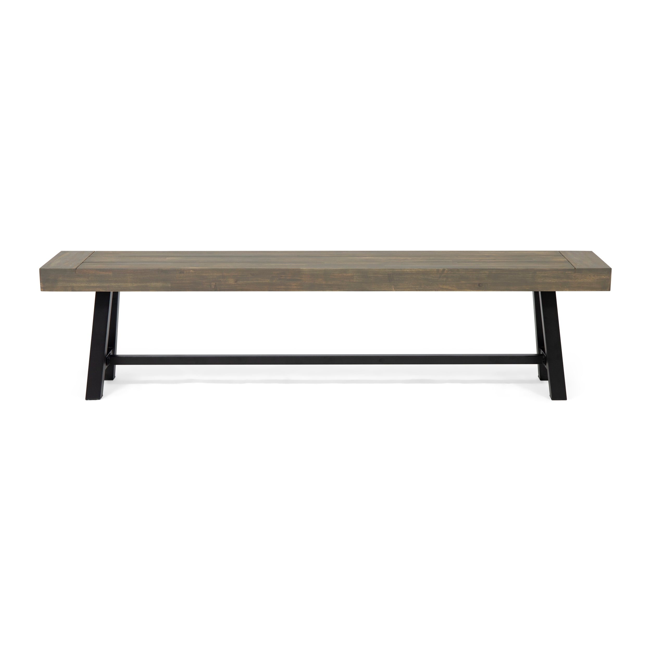 Marian Outdoor Acacia Wood Bench