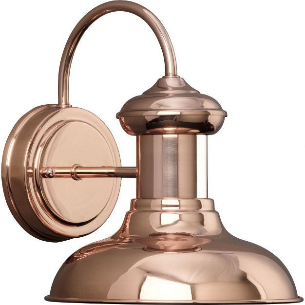 Progress Lighting Brookside 1 light Copper Wall Lantern