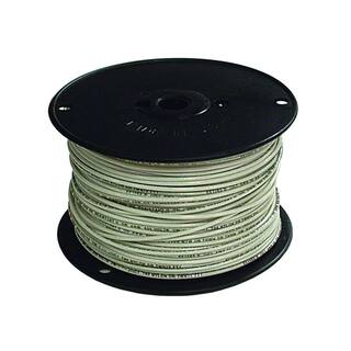 Southwire 500 ft. 18 White Stranded CU TFFN Fixture Wire 27022301