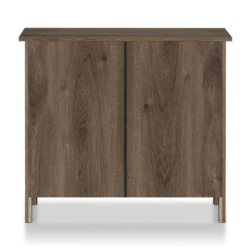 Furniture of America Reyes Rustic Wood 3-Drawer Dresser in Distressed Walnut