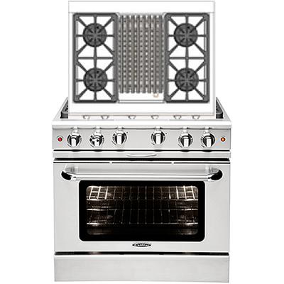 Capital 36-inch Freestanding Gas Range MCR364B-L