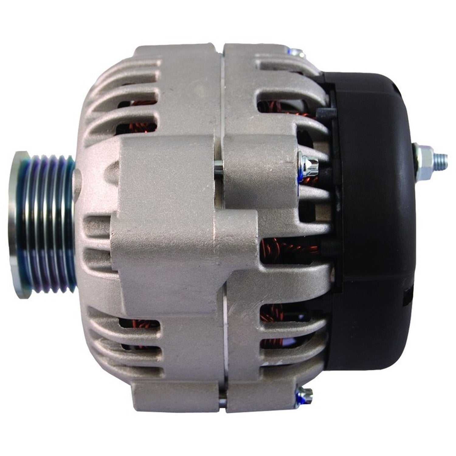 New Alternator Compatible With GMC Safari V6 4.3L 1996-1999， Savana 1500 4.3 5.0 5.7 and Savana 2500 4.3 5.0 5.7 6.5 96-00， Savana 3500 5.7 6.5 7.4 96-00 10463651 10480167 8206-5 717