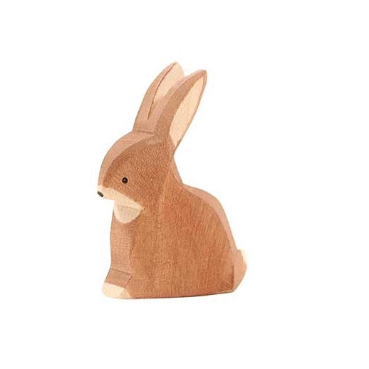 Rabbit Sitting by Ostheimer Wooden Toys