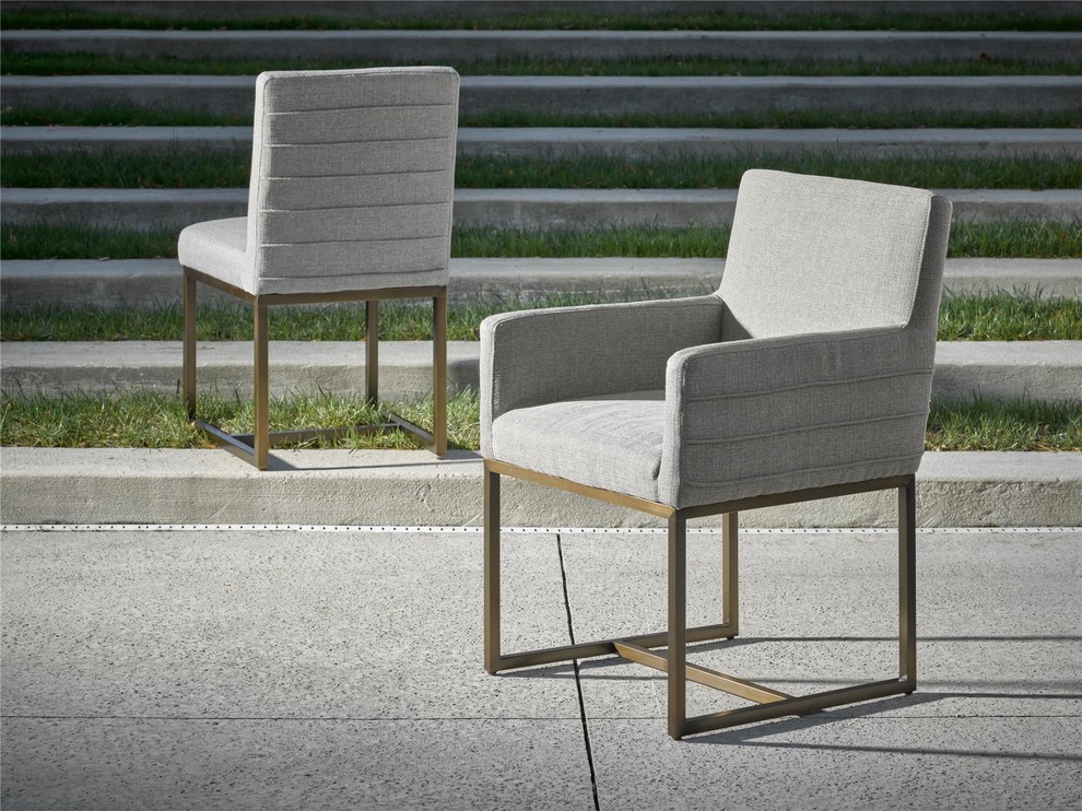 Emma Mason Signature Morisston Side Chair (Set of 2) in Quartz   Contemporary   Dining Chairs   by Emma Mason  Houzz