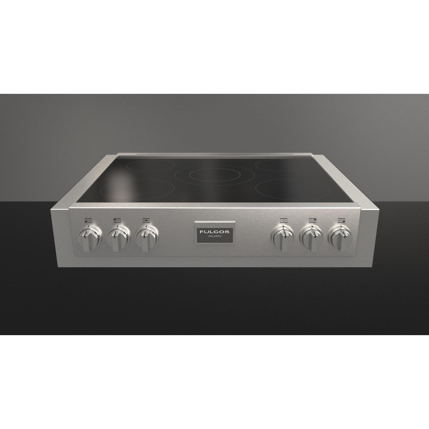 Fulgor Milano 36-inch Built-in Induction Rangetop with Pot Detection System F6IRT365S1