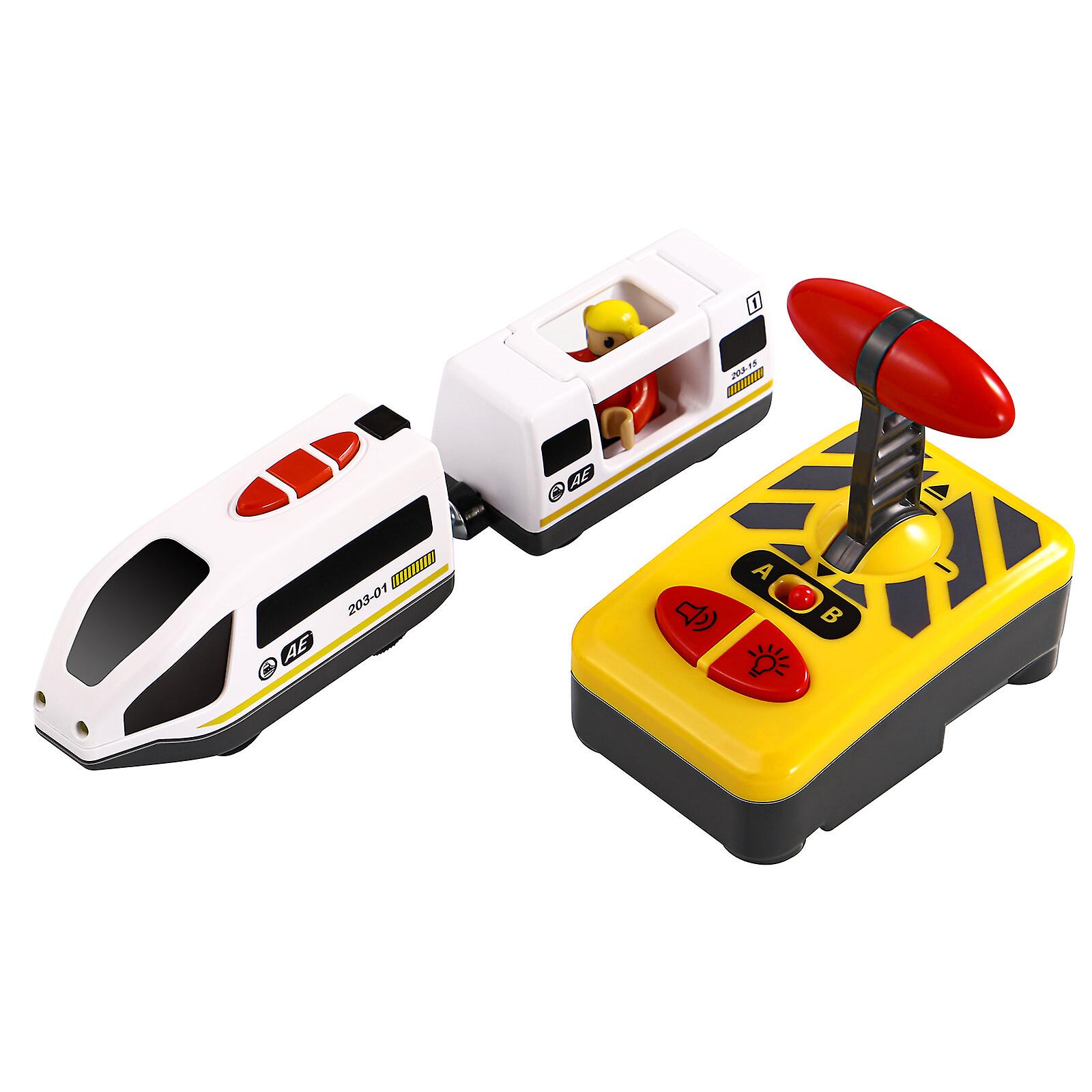 Stobok Electric Train Toy Children Funny Rc Train Model Toy Educational Toy For Kids Children (no Battery)