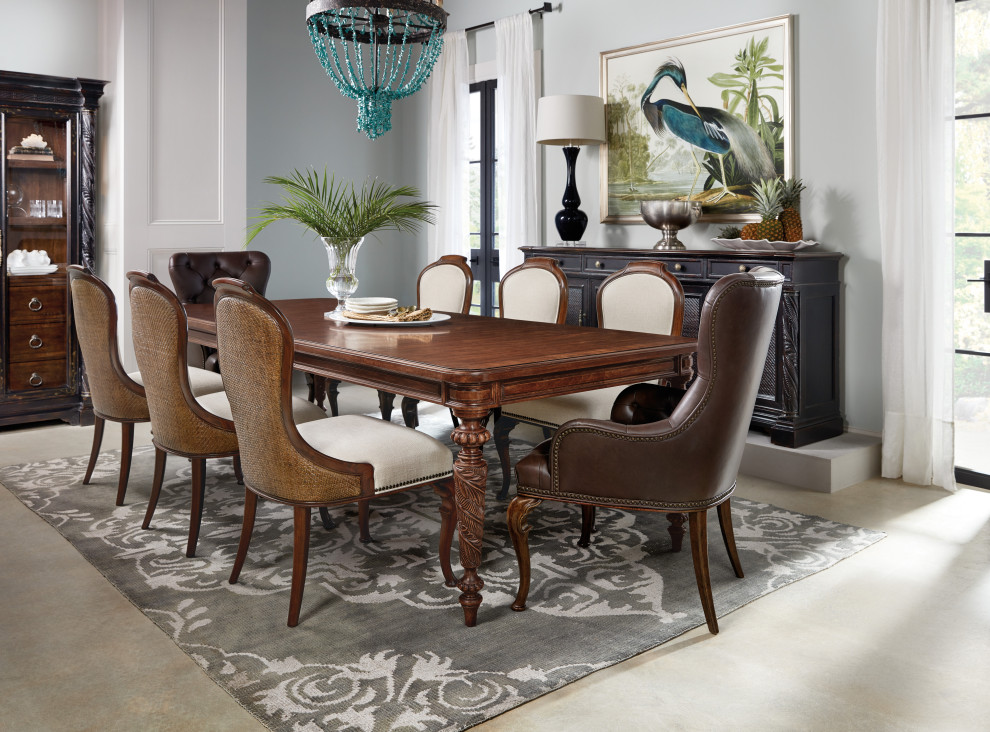 Charleston Upholstered Side Chair   Traditional   Dining Chairs   by Hooker Furniture  Houzz