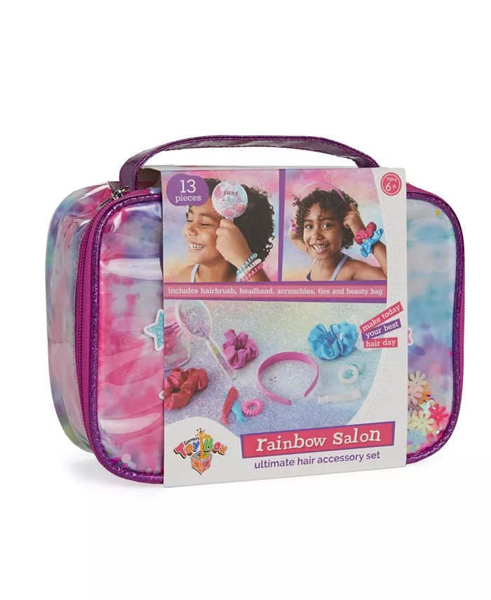 Geoffreys Toy Box Rainbow Salon Ultimate 13 Pieces Hair Accessory Set  Created for Macys