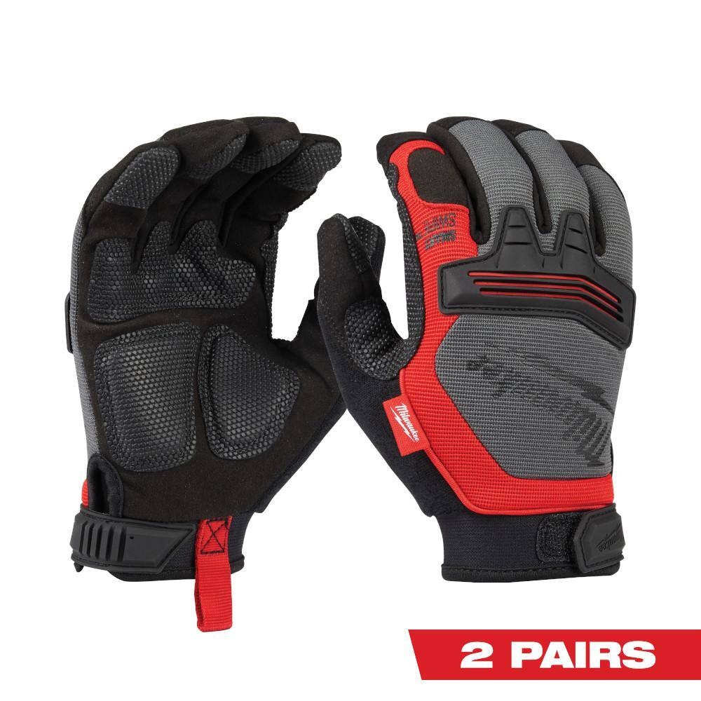 MW X-Large Demolition Gloves (2-Pack) 48-22-8733X2