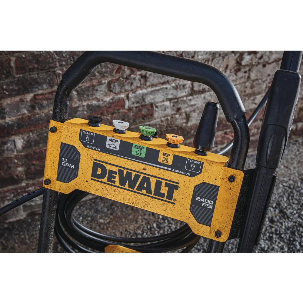 DW 2400 PSI 1.1 GPM Cold Water Electric Pressure Washer DWPW2400