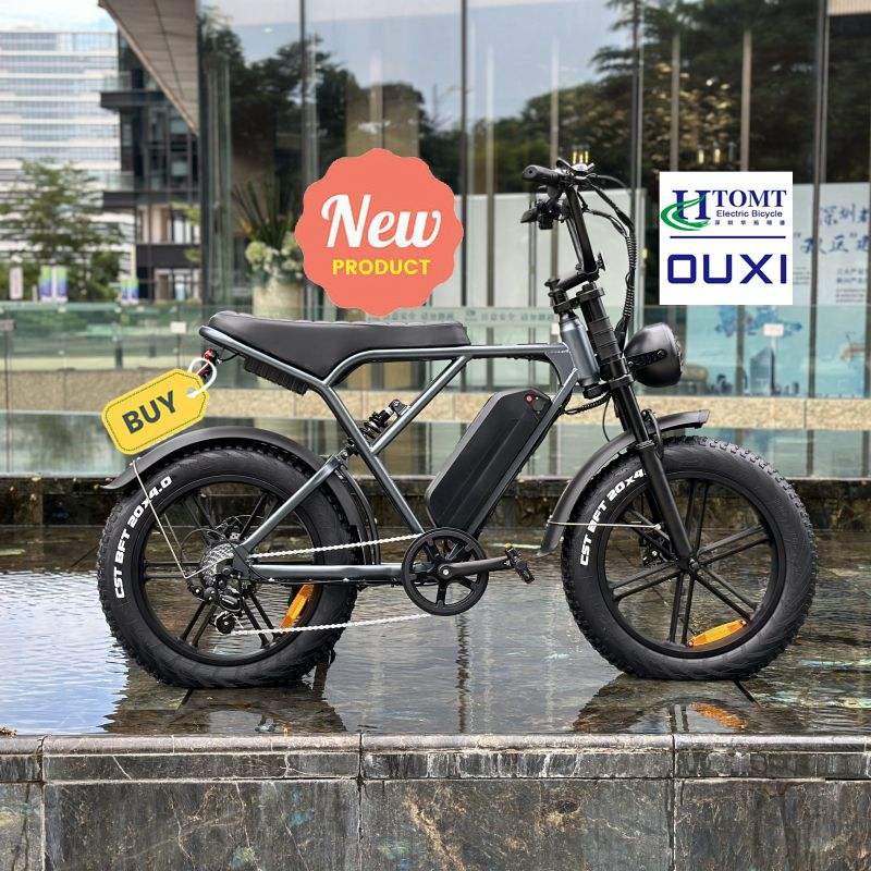 OUXI H9 fat electric fatbike 20 inches 15ah electric e bike hybrid bike 250w e bike