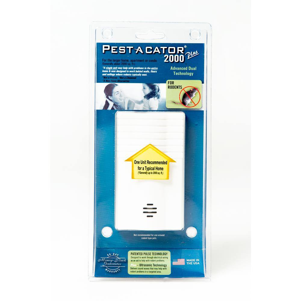 Pest-A-Cator Plus 2000 Electronic Rodent Repeller 12200