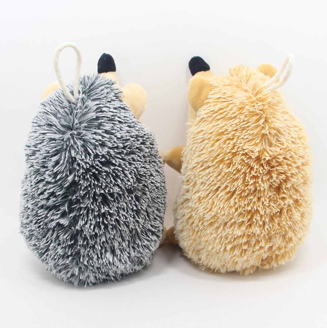 New Year Clearance 2022! Plush Dog Toy - Super Soft Faux-Fur Hedgehog Dog Toy - Stuffed Squeak Toys， Non-Toxic Pet Biting Training Playing