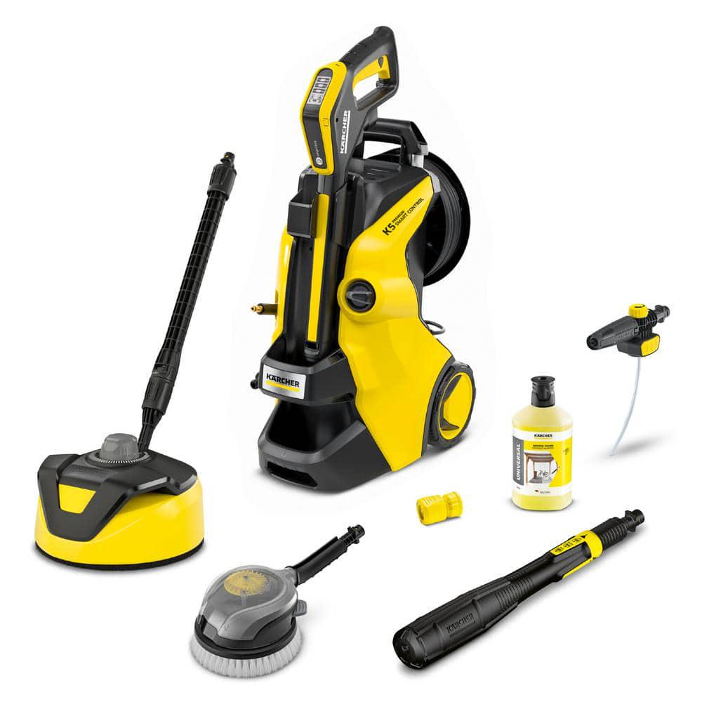 Karcher 2000 PSI 155 GPM K 5 Premium Smart Control CHK Cold Water Electric Pressure Washer Plus Surface Cleaner