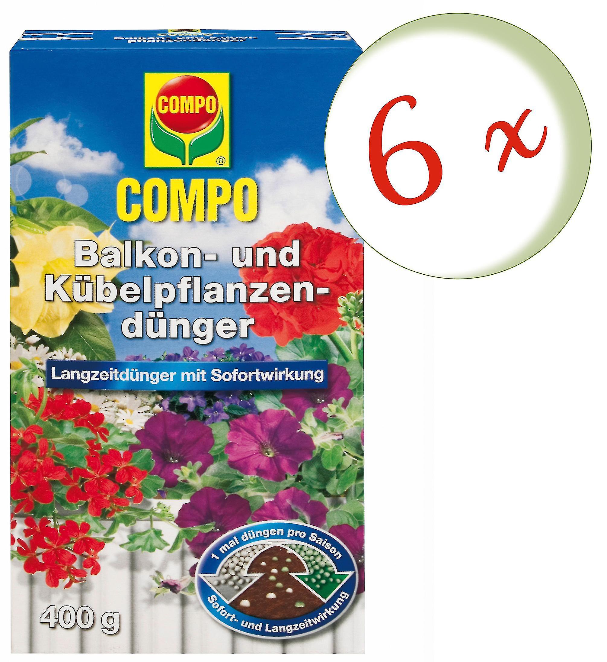 6 x COMPO balcony and bulbs， 400 g