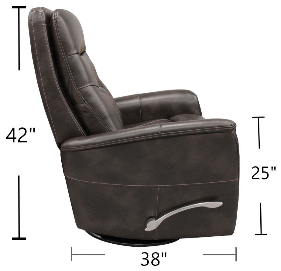 Parker Living Gemini   Swivel Glider Recliner   Traditional   Recliner Chairs   by Parker House  Houzz