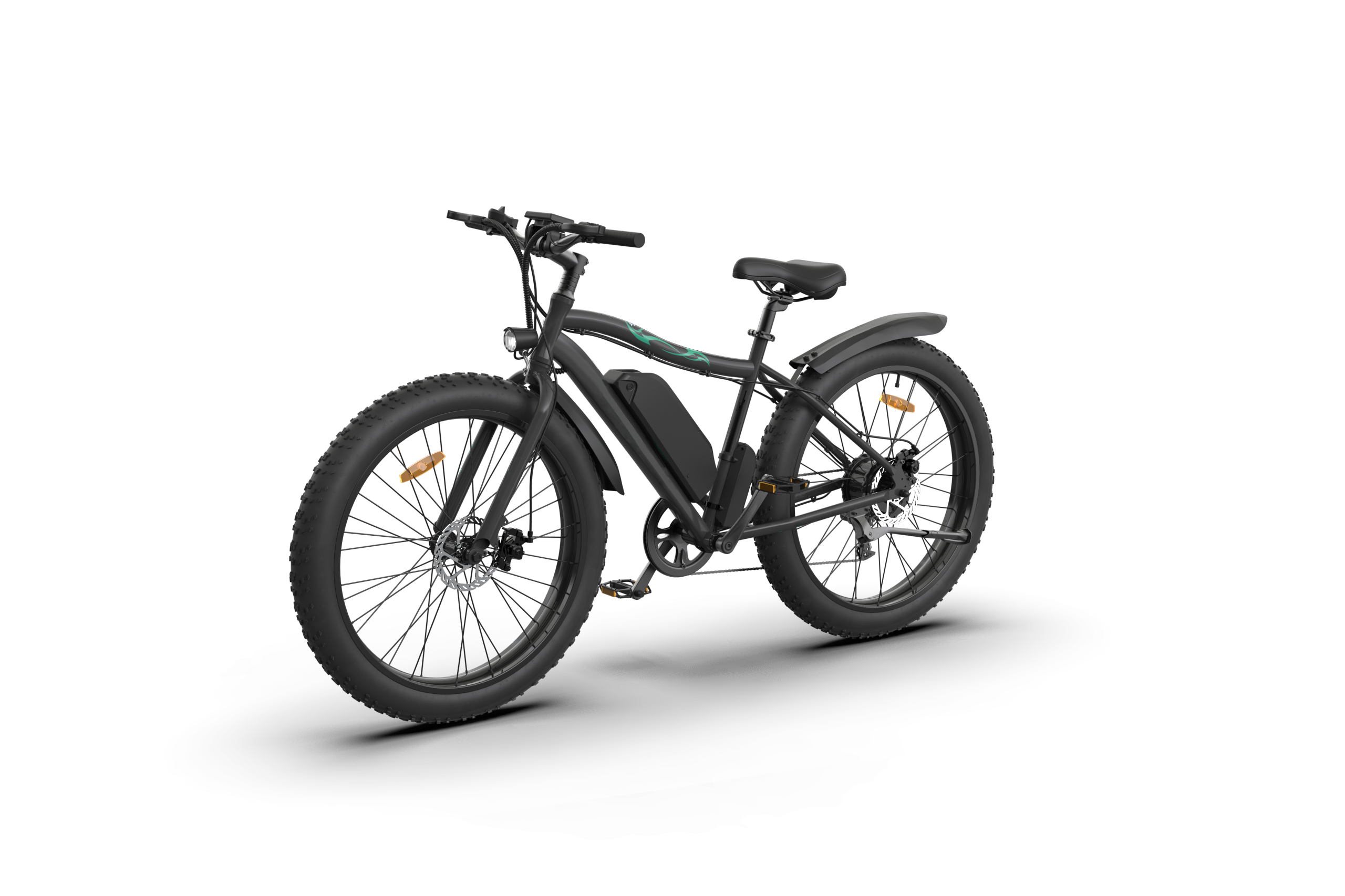 CN USA Warehouse Cheap 36V 500W Motor Mountain Electric Cycle Ebike For Sale With 26 Inch Fat Tire