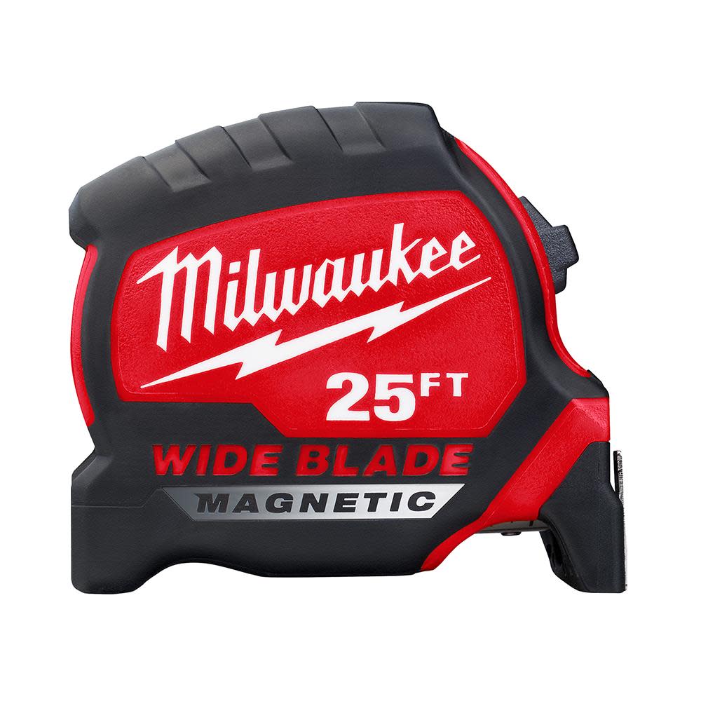 Milwaukee 25Ft Wide Blade Magnetic Tape Measure 48-22-0225M from Milwaukee