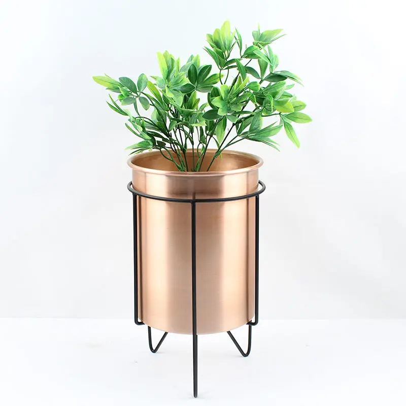 Simple Design Metal Plant Stand Home Decorative Iron Flower Pot Stand Indoor Office wedding decoration flower stand