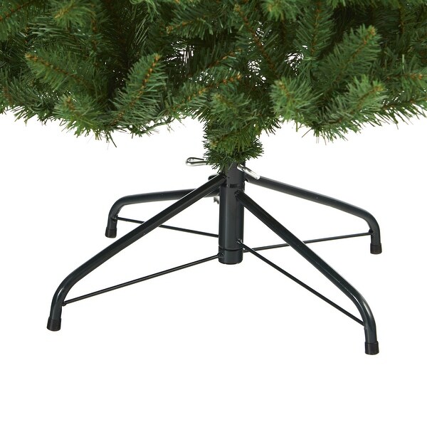 6.5' Slim Green Mountain Pine Artificial Christmas Tree with 851 Bendable Branches