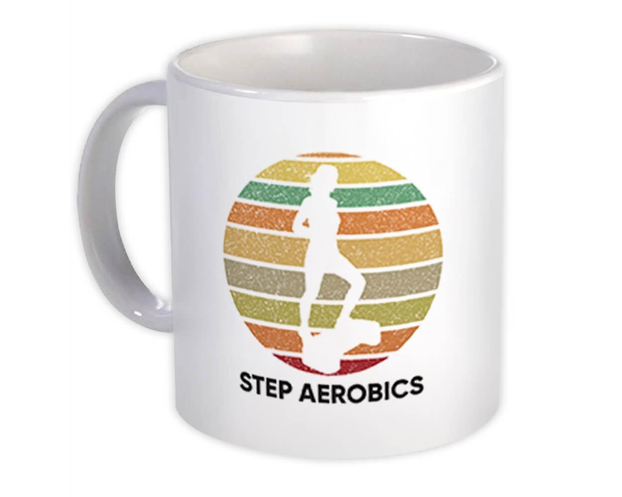 Gift Mug: For Step Aerobics Teacher Sport