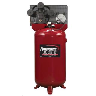 Powermate 80 Gal. Stationary Electric Air Compressor PLA4708065